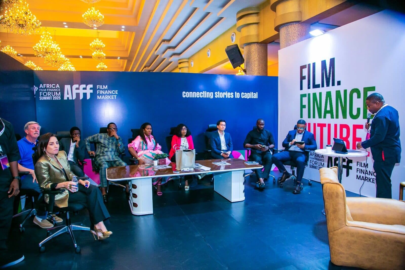 A Deal Table session at the AFFF Film Finance Market